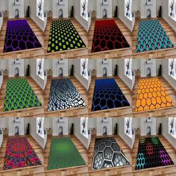 Ковер серии Shining, коврик для гостиной, плюшевый нескользящий коврик для стула, ковер для ванной комнаты 60cm x 90cm