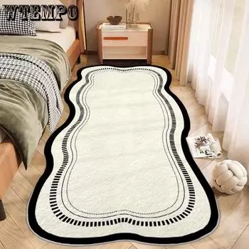 Ковер Спальня Гостиная Домашний коврик на пол Прикроватный коврик Минималистский стиль Ваби-Саби Коврик для комнаты на окно 60 * 160 cm
