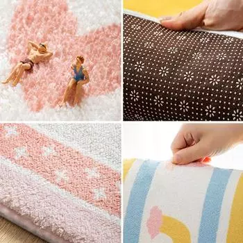 Ковер Спальня Прикроватное одеяло Утолщенный Длинный Коврик Для Пола Кровать Минималистский Домашний Ковер