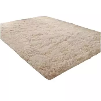 Ковер Спальня Утолщенный Квадратный Пятноустойчивый Однотонный Придверный коврик Противоскользящий