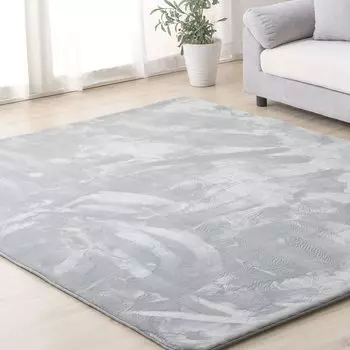Ковер Tansu no Gen Rug высокой дополнительной толщины 200 x приблизительно 3 татами для пола, совместимый с ковром Hot Snow Gray 65010003 08, упругий, 25 мм, 250 см,