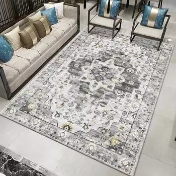 Ковер в богемном стиле для гостиной, кристальный бархат, большой домашний диван, журнальный столик, коврик для кабинета, балкона, спальни, полный ковер 1600mm x 2300mm
