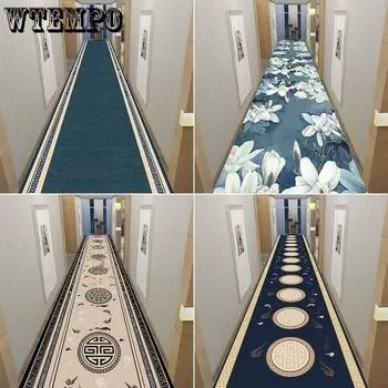 Ковер в китайском стиле, новый китайский чайный столик для гостиной, ковер, коврик для чайной комнаты, кабинет, диван, спальня, классический ретро-стиль W80*H200CM