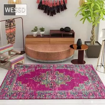 Ковер в персидском стиле в стиле ретро для спальни и ванной комнаты 40x60cm 1pcs