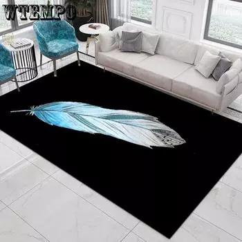 Ковер в скандинавском стиле для спальни, дивана, чайного столика, ковер для гостиной в стиле бохо, напольный коврик 100 * 160cm