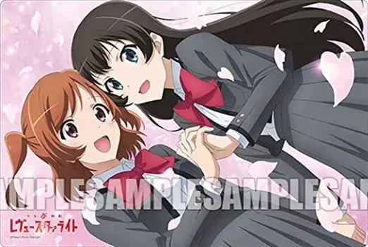 Коврик Cardcaptor Sakura Clear Card Edition, игровой коврик, резиновый, Shirokuro Fest 2019 Sakura & Tomoyo