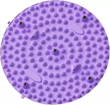 Коврик для акупрессуры ног Ziifun Массажер для акупрессуры ног Home Foot Pressure Point Fatigy Foot Pressure Pressure Purple фиолетовый