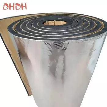 Коврик для автомобиля, противопожарная изоляция, шумоизоляция, теплоизоляция, шумопоглощающий коврик, виброустойчивый, самоклеящаяся лента 200*50 см