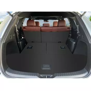 Коврик для багажа YORKNEIC Mazda KG Series 7 Seater, чехол для багажника CX8, чехол для спинки сиденья, коврик для багажника из синтетической кожи