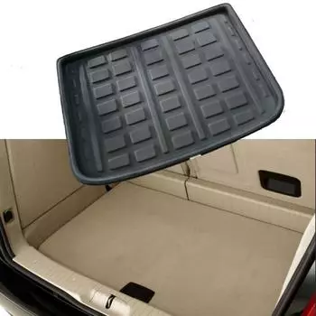 Коврик для багажника автомобиля Mercedes Benz A Class W169 160 150 2004~2012 2005 Водонепроницаемый коврик для пола, аксессуары для багажника чёрный