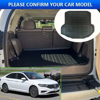Коврик для багажника VW Volkswagen Jetta 7 MK7 Vento 2019 2020 2024 2024 2024 Термостойкий коврик для хранения Автоаксессуары