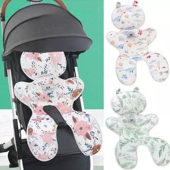 Коврик для детской коляски, летний коврик для детской коляски, подушка для люльки S(35*70CM) розовый