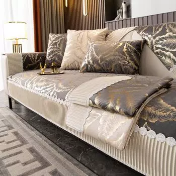 Коврик для дивана из синели, универсальный легкий, роскошный, современный, элитный, полотенце на спинку, противоскользящий кожаный чехол для дивана, ткань 30x50cm pillowcase