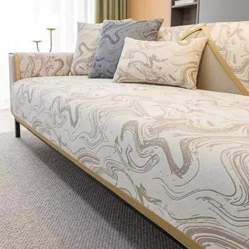 Коврик для дивана из синели, всесезонный универсальный противоскользящий универсальный чехол для дивана «все включено» 70x70cm