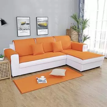 Коврик для дивана, летний сотовый дышащий коврик из ледяного шелка, универсальный чехол для дивана Four Seasons, чехол для дивана, полотенце. 60x60CM