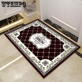 Коврик для дома в европейском стиле, роскошный нескользящий коврик для ванной комнаты, коврик для двери, впитывающий коврик для ванной комнаты 40*60cm