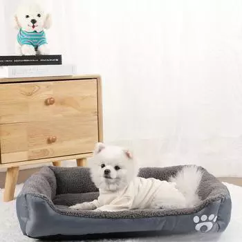 Коврик для домашних животных Candy Color, теплый, зимний, переносной, для собак и кошек, для маленьких и средних собак S: 45cm * 35cm