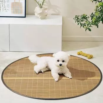 Коврик для домашних животных Летний коврик для собачьей будки Cool Mat Sleeping with Four Seasons Universal Golden Retriever Коврик для сна для домашних животных Коврик для собак Medium-50cm