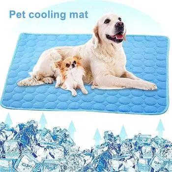 Коврик для домашних животных, охлаждающий летний коврик для собак, одеяло для кошек, диван, дышащая кровать для собаки, летняя моющаяся для маленьких, средних и больших собак, автомобиль XS 40x30 cm