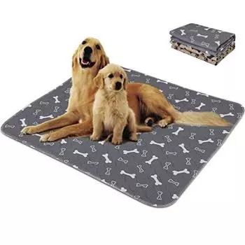 Коврик для домашних животных Pet Pee Pet Dog Waterproof 2 Quick Pet Fully 80 см x 90 см, коврик, детали, сушка, дезодорирующий, противоскользящий, для собак, кошек, простыня, моющаяся, многоразовая, 2 шт.,