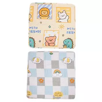 Коврик для домашних животных, впитывающий хлопковый коврик для мочи для собак, коврик для кормления, складной портативный напольный коврик для кошек, спальный коврик для Al Type 2 70 X 70cm / 27.6 X 27.6