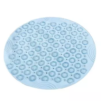 Коврик для душа с противоскользящим покрытием, пригодный для машинной стирки, для безопасного и долговечного душа, коврик для душа с противоскользящим покрытием для душа внутри помещения 30cm*30cm,1