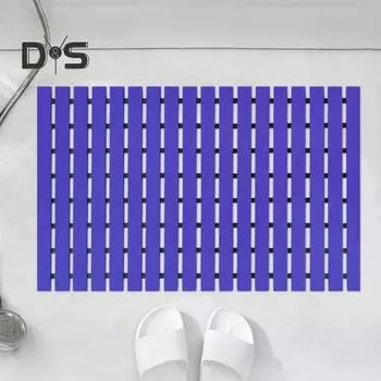 Коврик для душа в ванной, однотонный, можно стирать в стиральной машине, легко чистить, быстросохнущий, нескользящий, с отверстием для слива светло-серый