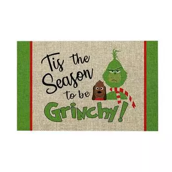 Коврик для двери, коврик для кухни, ковер для спальни, гостиной, напольный коврик зелёный