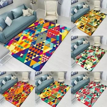 Коврик для двери крыльца в геометрическом стиле, нескользящий ковер для кухни, гостиной, коврик для ванной комнаты, ковер для дома, коврик для двери 40x60cm