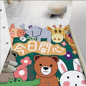 Коврик для двери можно разрезать на коврик для двери. 40 * 60Cm