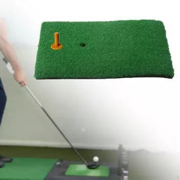Коврик для гольфа, практика, повышение точности, оборудование для отработки ударов, коврик для паттинг-грина Single Color