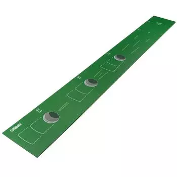 Коврик для гольфа Tabata Putter Mat Flat Реалистично воспроизводит лунку Поставляется с пробкой, которую можно разместить свободно Вы можете организовать свой метод практики