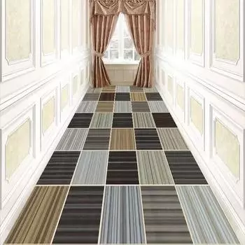 Коврик для гостиной в скандинавском стиле, ковер для коридора, прихожей, абстрактные геометрические коврики для спальни, кухонный коврик, хрустальный бархатный коврик Customized