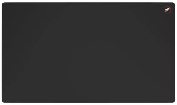 Коврик для игровой мыши Odin Gaming ZeroGravity XL Extended с большой прошитой кромкой, длинный крестообразный коврик для мыши [Odin - 24 x14 черный/черный шов]