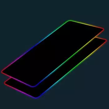 Коврик для игровой мыши со светодиодной подсветкой, большой коврик для компьютерной мыши Xxl, настольный коврик 400*900*4MM }
