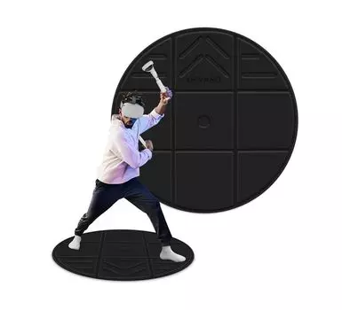 Коврик для игровой подушки SHEAWA VR, совместимый с Meta Quest VR 4, гибкий, изготовлен из полиуретана, 100 см, аксессуары 3S/3/Pro/Vision Pro/PS 2/Pico