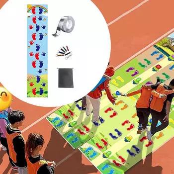 Коврик для игры в классики для рук и ног в детских садах single player