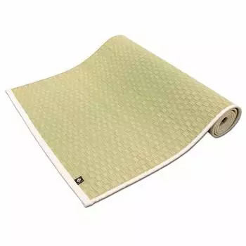 Коврик для йоги Igusa Tatami от Ikehiko Corporation, изготовлен в Японии, PLAIN, натуральный, размер 66 x 185 см, приблизительно. #824400