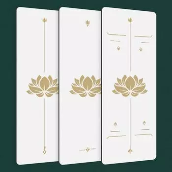 Коврик для йоги из натурального каучука PU толщиной 5 мм, утолщенный, нескользящий, профессиональный коврик для йоги Position Line