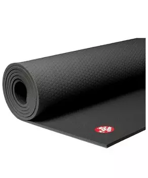 Коврик для йоги Manduka PRO, большой размер, черный коврик, толщина 6 мм, пилатес, йога, PRO71, черный