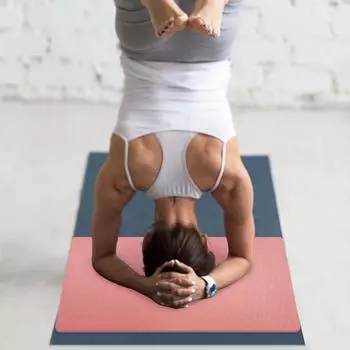 Коврик для йоги, плоский поддерживающий коврик, коврик для коленей, нескользящий коврик для живота, мини-коврик для фитнеса и йоги A1