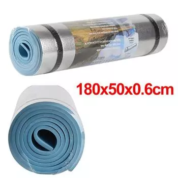 Коврик для кемпинга на открытом воздухе, надувной матрас, одеяло для пикника, коврик для пикника, подушечки, влагонепроницаемый пляжный коврик 180*50*0,6 см, коврик из алюминиевой фольги 180*50*0.6cm