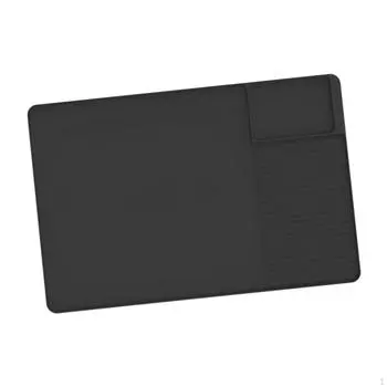 Коврик для кофе, силиконовый, быстросохнущий, нескользящий, для станции чёрный