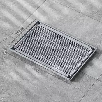 Коврик для кошачьего туалета, аксессуары, легкий вес для кошек в помещении, котенок светло-серый