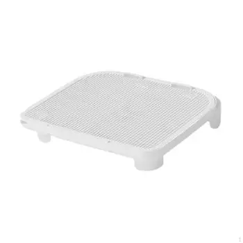 Коврик для кошачьего туалета с улучшенной защитой white