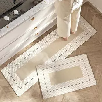 Коврик для кухни Diatom Mud Нескользящий ковер Впитывающий напольный коврик Водопоглощающий Быстросохнущий Коврики для ванной комнаты Tapetes De Cocina 50x80cm