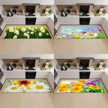 Коврик для кухни, коврик для входной двери, ковер для спальни, домашний коридор, ванная комната, нескользящий пол, ковер с рисунком для гостиной 50x80cm