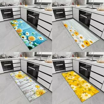 Коврик для кухни, коврик для входной двери, ковер для спальни, коридора, ванной комнаты, нескользящий пол, ковер с рисунком для гостиной 50x80cm