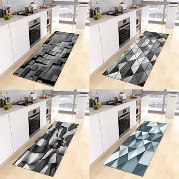 Коврик для кухни, спальни, входной двери, коврик для гостиной, пола, балкона, коридора, нескользящий коврик, дверной ковер 50x80cm