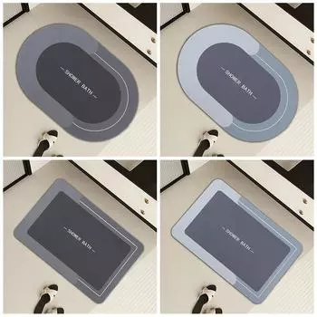 Коврик для кухни в стиле скандинавского минимализма, коврик для двери в ванную, коврик для входной двери, устойчивый к грязи, диатомовая грязь, коврик для ног 40 * 60cm